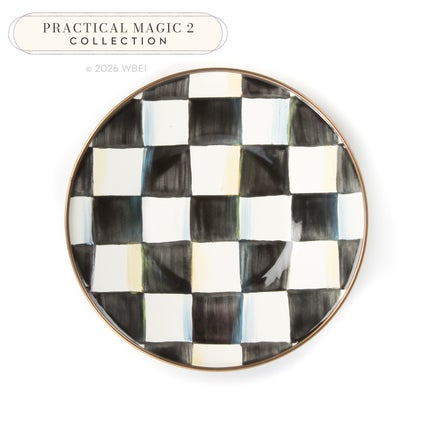 Courtly Check Saucer