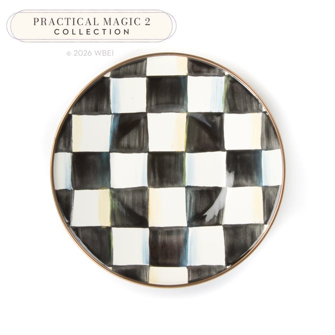 Courtly Check Saucer image number 0
