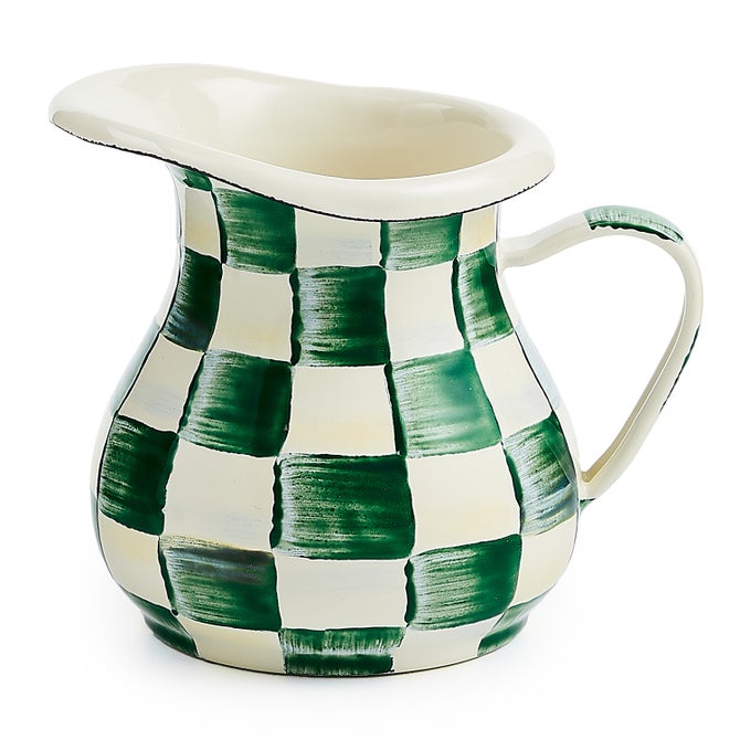 Emerald Check Creamer image number 0