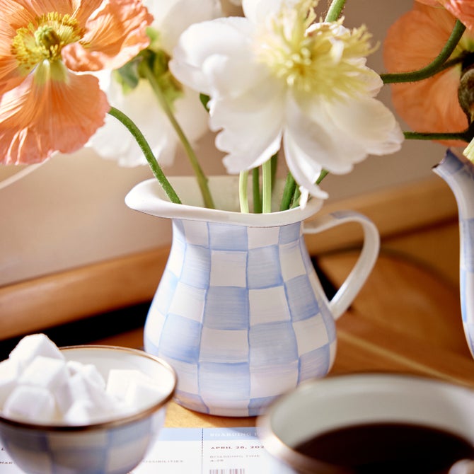 Sky Check Creamer image number 1