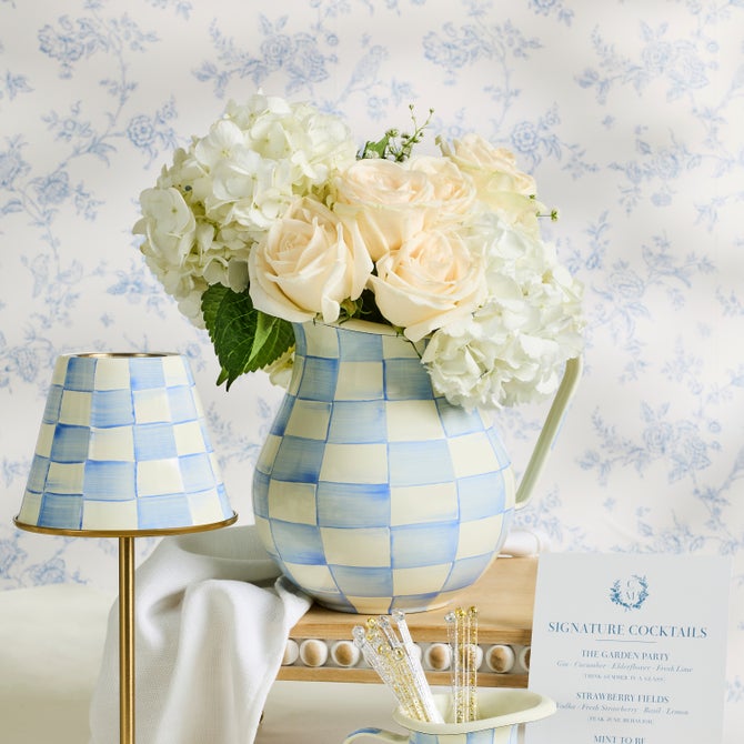 Sky Check Creamer image number 3