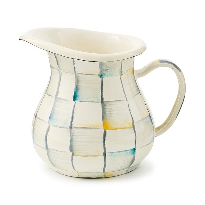 Sterling Check Creamer image number 0