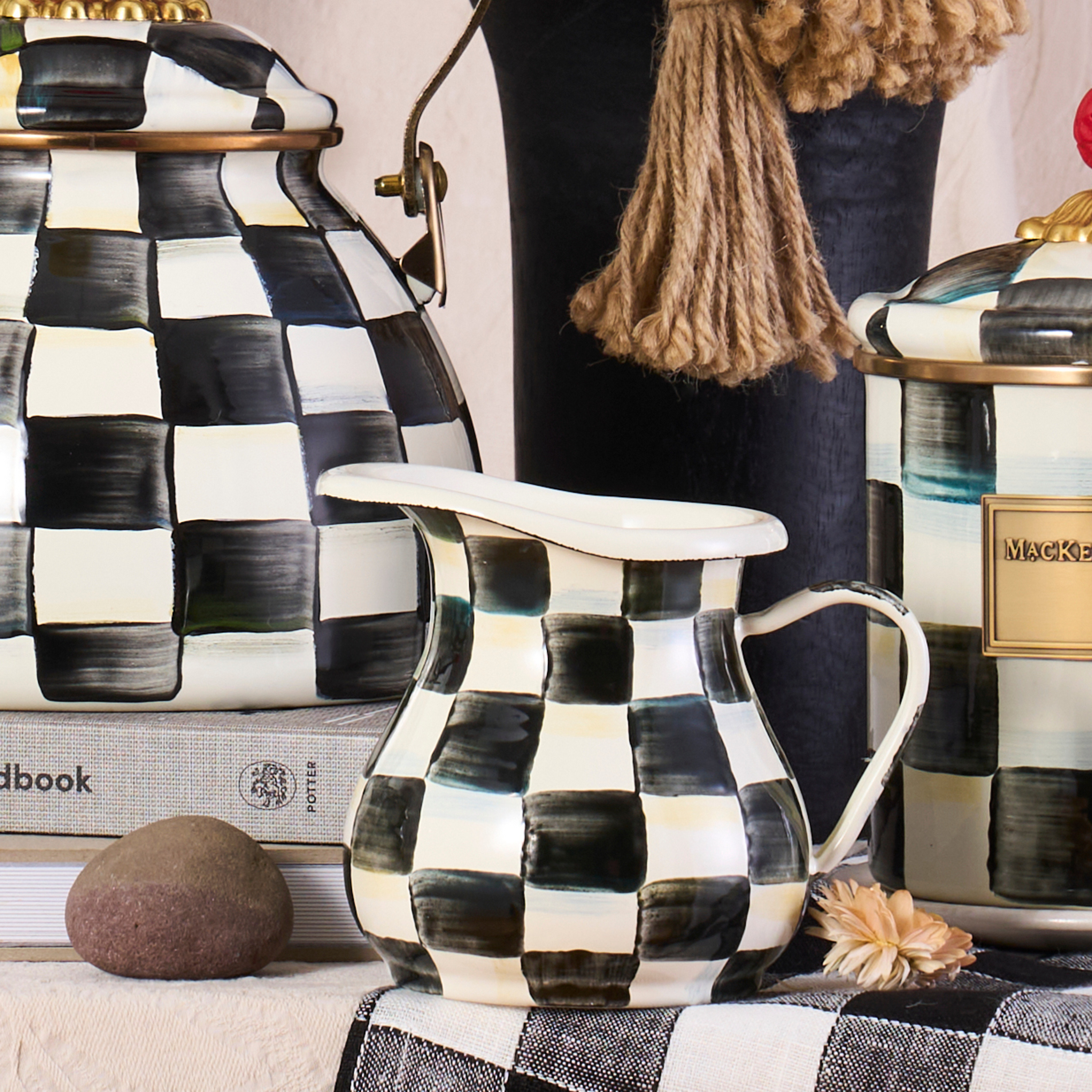 MacKenzie-Childs | Courtly Check Creamer