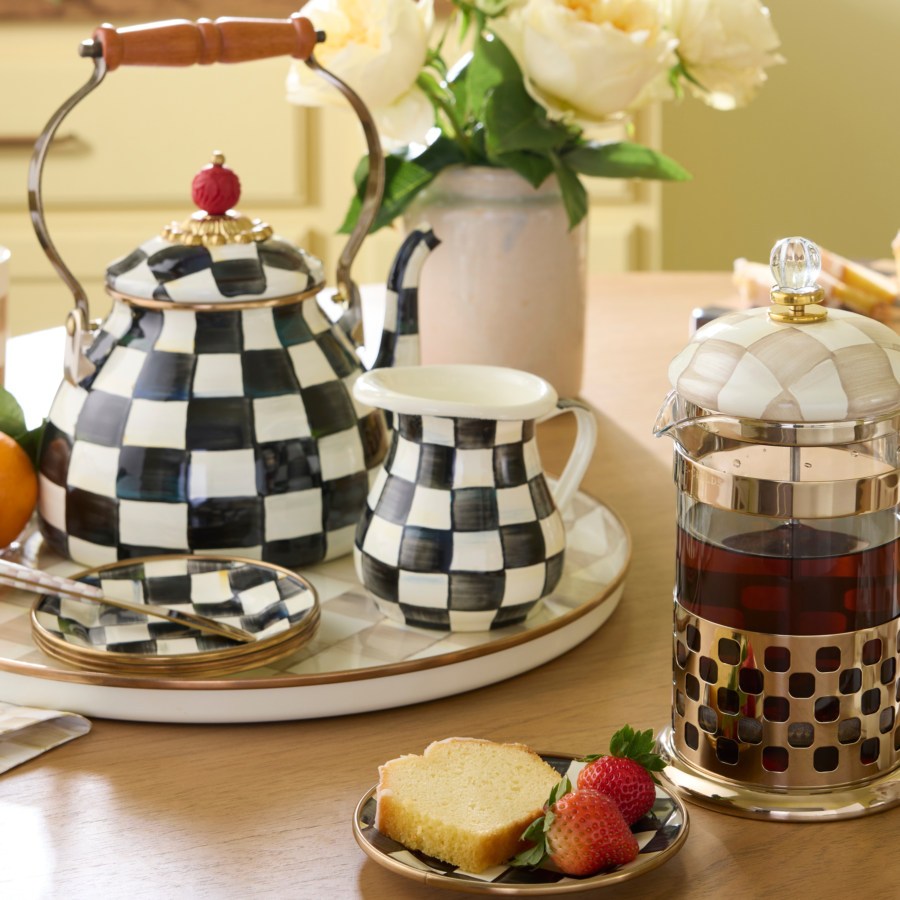 MacKenzie-Childs | Courtly Check Creamer