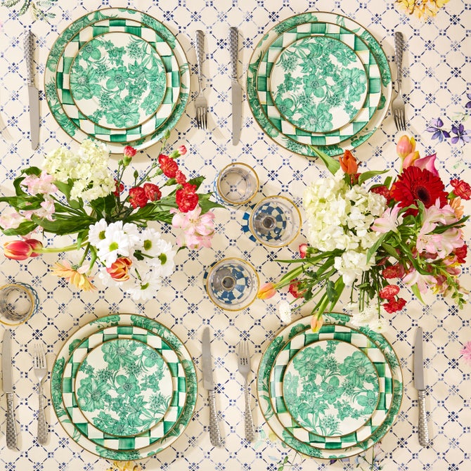 Emerald English Garden Salad Plate image number 1