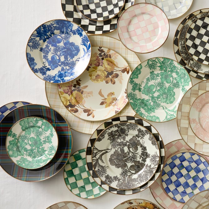 Emerald English Garden Salad Plate image number 3