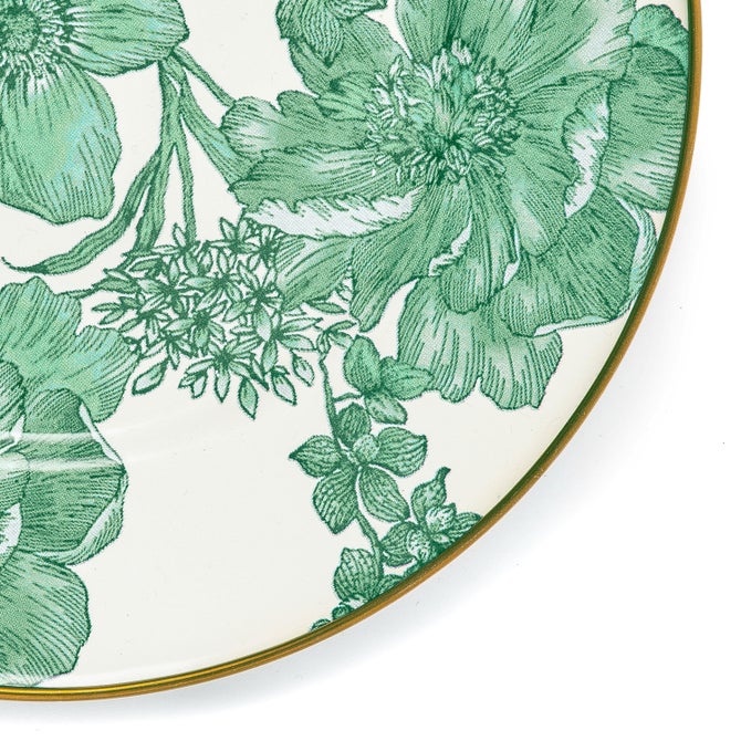 Emerald English Garden Salad Plate image number 2