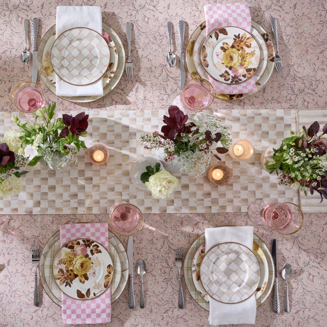 Wild Rose White Salad Plate image number 7