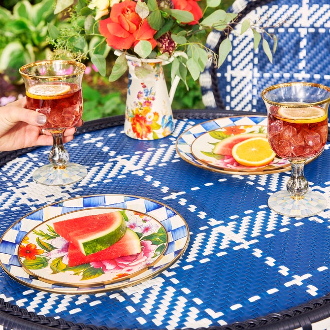 Royal Check Salad/Dessert Plate image number 13