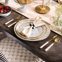 Sky Check Salad/Dessert Plate