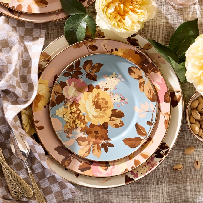 Wild Rose Slate Salad/Dessert Plate image number 1