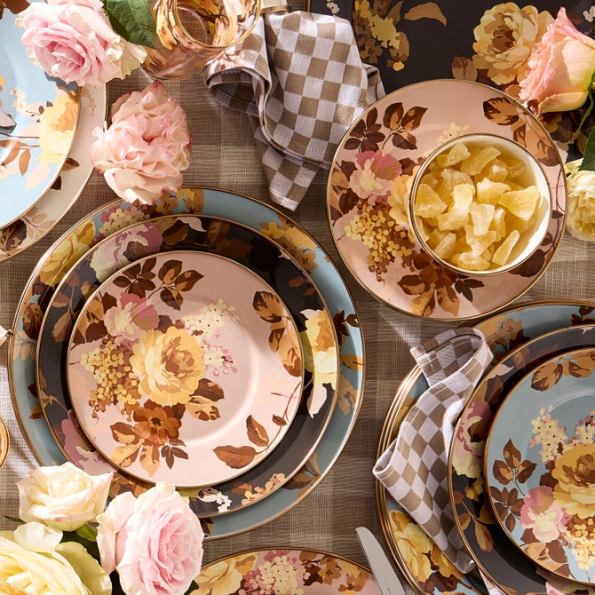 Wild Rose Mauve Salad/Dessert Plate image number 6