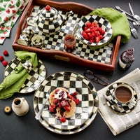 Courtly Check Salad/Dessert Plate