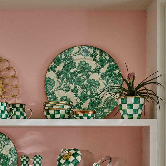 Emerald English Garden Serving Platter image number 3