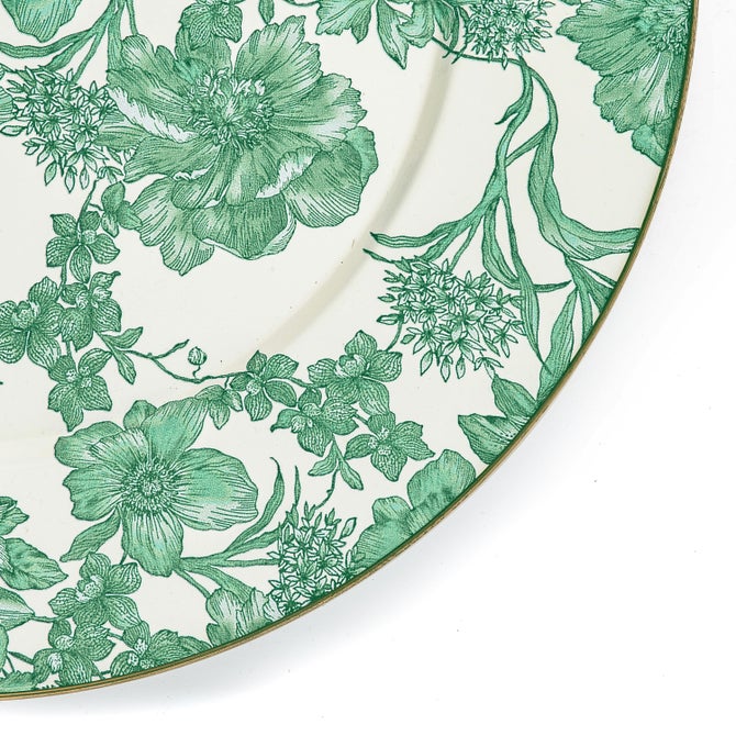 Emerald English Garden Serving Platter image number 2