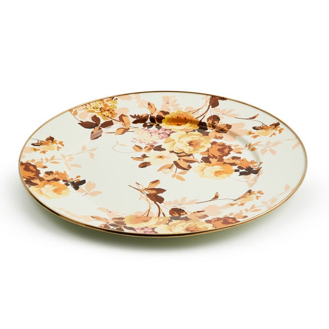 Wild Rose White Serving Platter image number 3