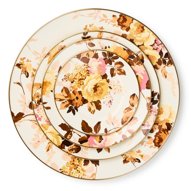 Wild Rose White Serving Platter image number 2