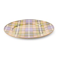 Tartan Violet Serving Platter