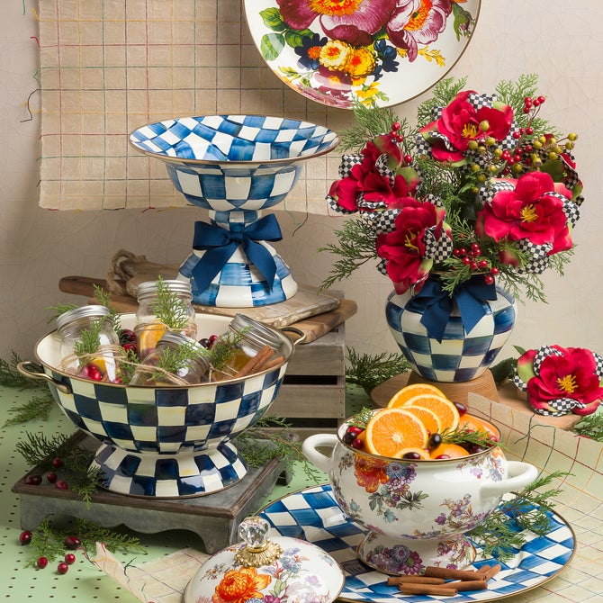 Royal Check Serving Platter image number 4
