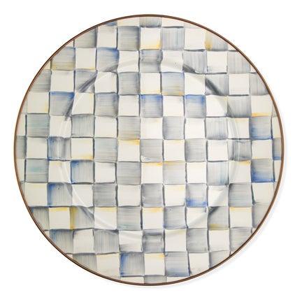 Sterling Check Serving Platter