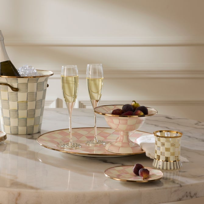Rosy Check Serving Platter image number 4