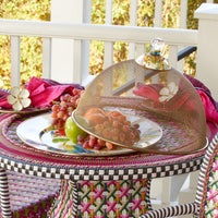 White Flower Market Serving Platter