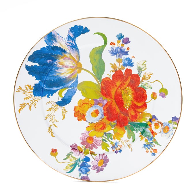 White Flower Market Serving Platter image number 0