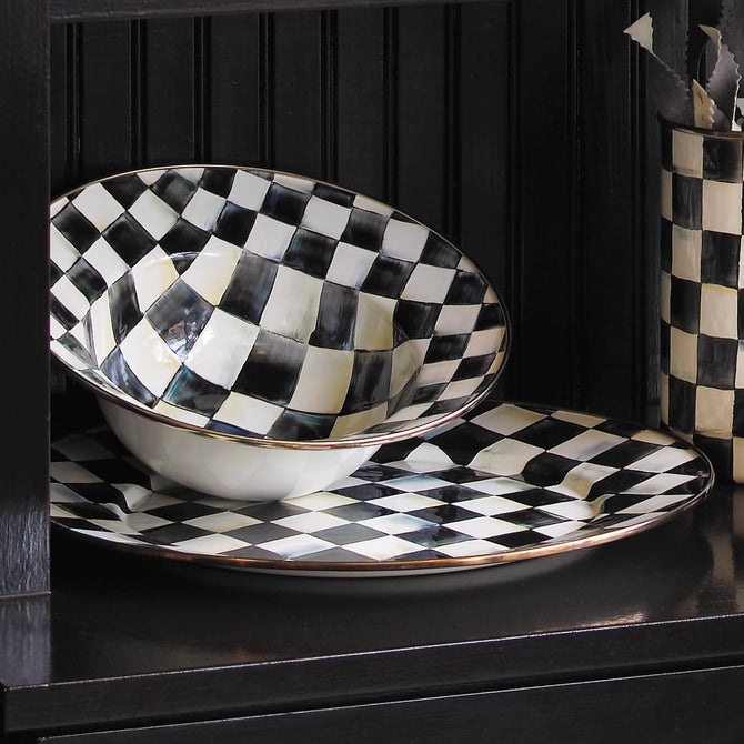 Courtly Check Serving Platter image number 6