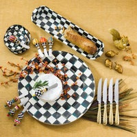Courtly Check Serving Platter