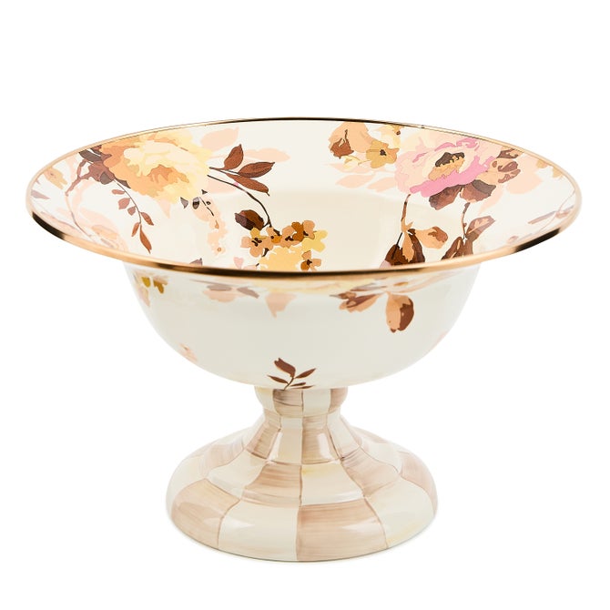 Wild Rose White Large Compote image number 0