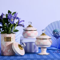 Rosy Check Squashed Pot