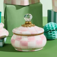 Rosy Check Squashed Pot