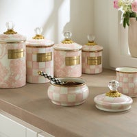 Rosy Check Squashed Pot