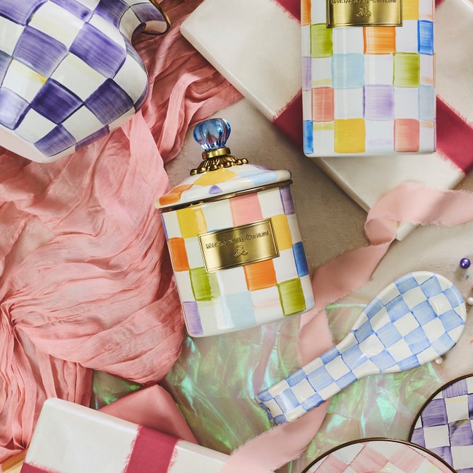 Confetti Check Small Canister image number 4