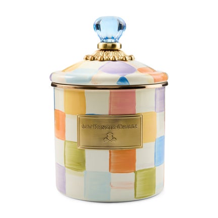 Confetti Check Small Canister