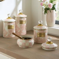 Rosy English Garden Small Canister