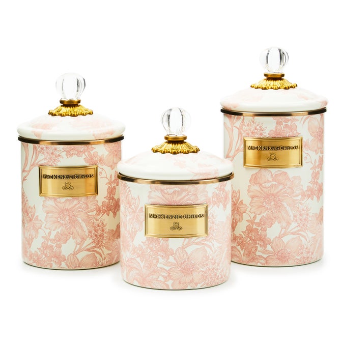 Rosy English Garden Small Canister image number 2