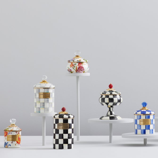 Royal Check Small Canister image number 4