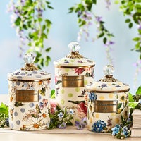 Wildflowers Yellow Small Canister