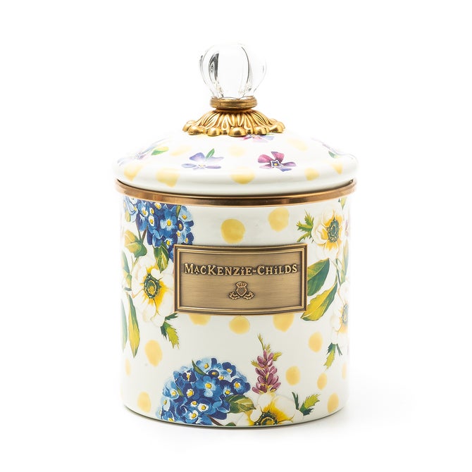 Wildflowers Yellow Small Canister image number 0