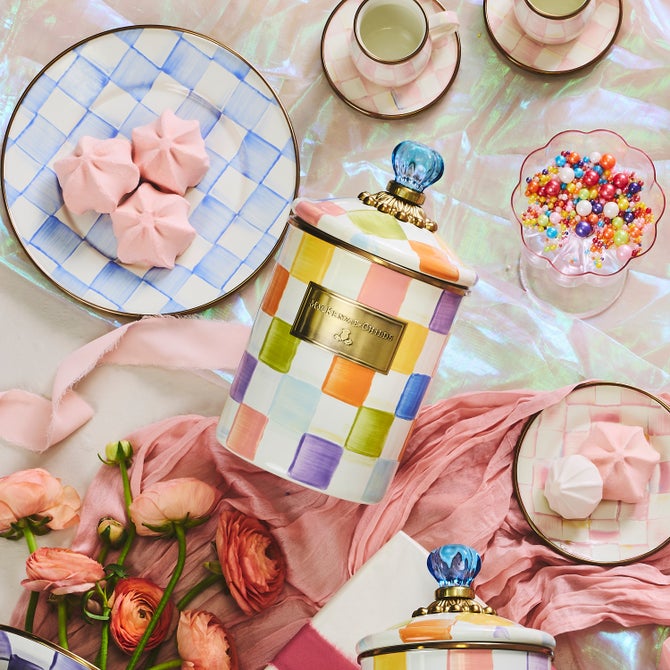 Confetti Check Medium Canister image number 4
