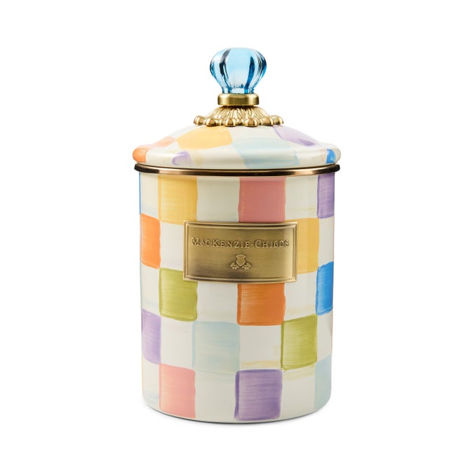Confetti Check Medium Canister image number 0