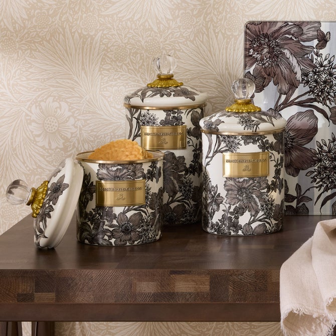 Sterling English Garden Medium Canister image number 1