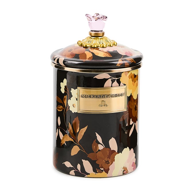 Wild Rose Brown Medium Canister image number 0