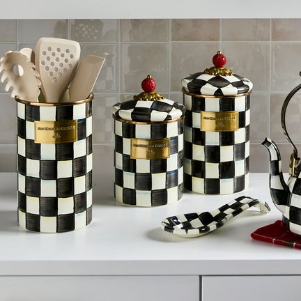 Courtly Check Medium Canister