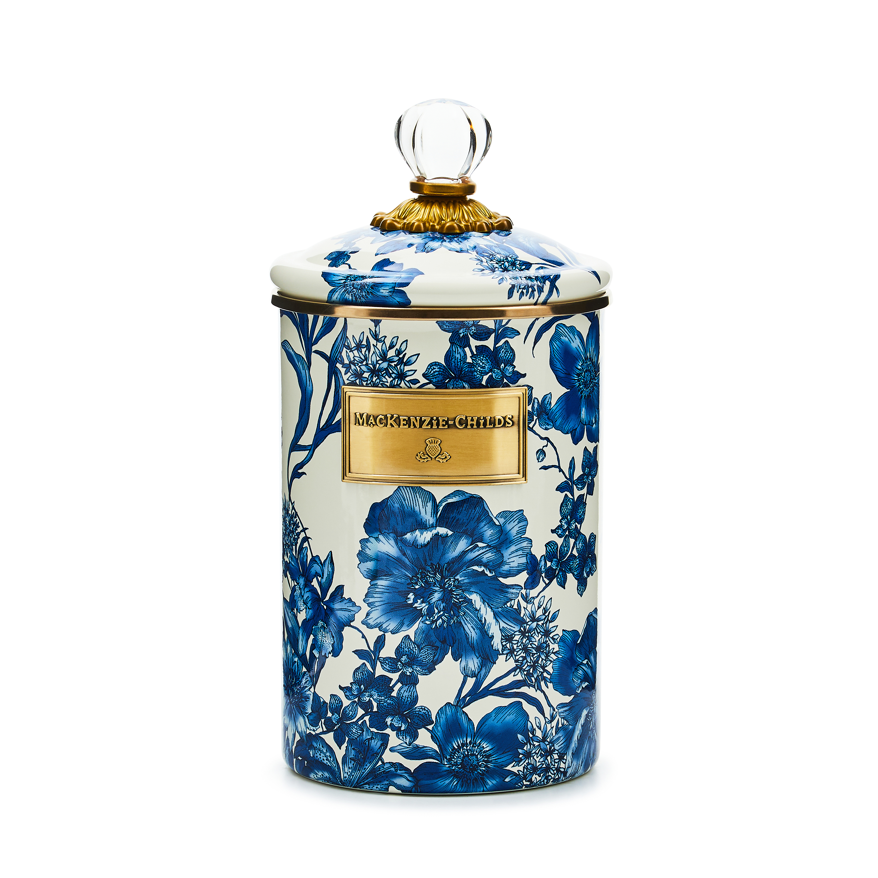 MacKenzie-Childs Royal English Garden Canister - Thumbnail 5