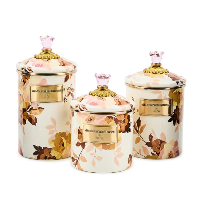Wild Rose White Large Canister image number 2