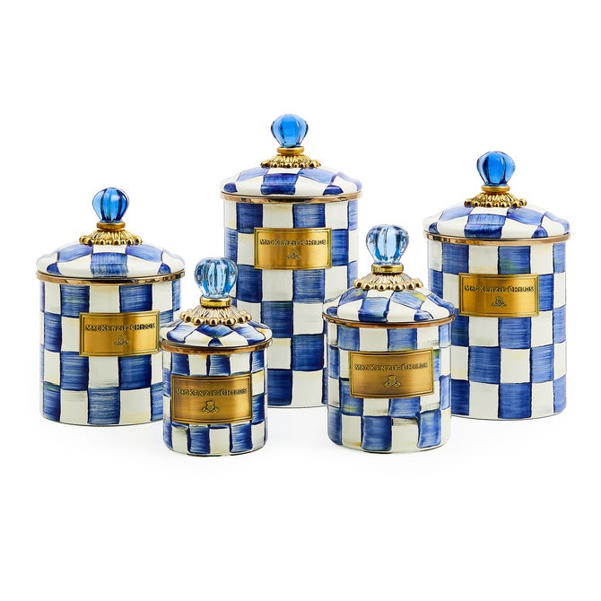 Royal Check Large Canister image number 7