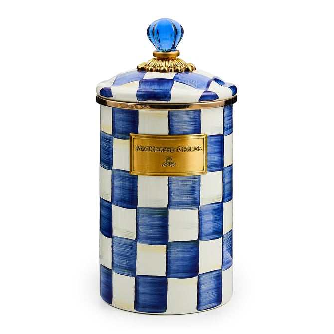 Royal Check Large Canister image number 0