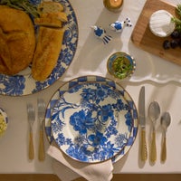 Royal English Garden Enamel Dinner Plate